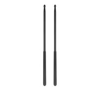 Aluminum Alloy Drum Sticks 5A | Secure Grip for Loud & Clear Sound | Designed Drumsticks for Practice/Performance/Training | Solid Enhanced Design (Black)