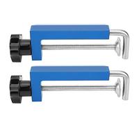 Aluminum Alloy Fence Clamp 120mm | Oxidation - Defying Flexible Clamping for Woodworking/Cabinets | 2 Pack DIY Carpenter Tools for Table Saws/Router Fences
