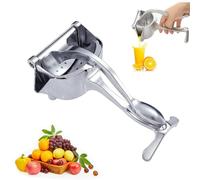 Aluminum Alloy Fresh Fruit Juice Extractor, Heavy Duty Handheld Lemon Juicers, Easy to Use, For Citrus Pomegranates Watermelon and Other Fruits (1pcs)