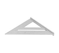 Aluminum Alloy Measuring Tool | 7 Inch Clear Scale Right Angle Instrument | Drafting/Woodworking/Design | 3mm Thick Sturdy Metal Ruler