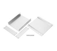 Aluminum Alloy Project Enclosure 27x131x130mm | Sandblasted & Oxidized Weatherproof Shell for Circuit Boards/GPS/Data Converters | Industrial Equipment Housing with Screws