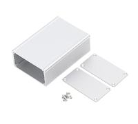 Aluminum Alloy Project Enclosure | Sandblasted Oxidized Case for Circuit Board/Amplifier Unit/Industrial Equipment | Weather - Protected & Lightweight DIY Instrument Box