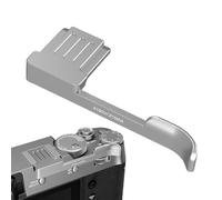 Aluminum Alloy Thumb Up Grip, Hot Shoe Mount Stand with Anti-Scratch Silicone Pad, 2.56x1.14x0.43 inches Camera Accessories in Black or Silver for Camera and Stable shoots