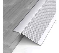 Aluminum Alloy Transition Strip,Transition Strip Reducer Threshold Scratch-Resistant, Vinyl/Tile/Wood/Laminate Edging Trim Strip, Transition Piece Doorway Edging Trim(White)