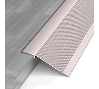 Aluminum Alloy Transition Strip,Transition Strip Reducer Threshold Scratch-Resistant, Vinyl/Tile/Wood/Laminate Edging Trim Strip, Transition Piece Doorway Edging Trim(Rose Gold)