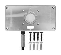 Aluminum Alloy Woodworking Engraving Machine Flip Board | Portable Milling & Slotting Tool for Woodworkers | Sturdy Flip Chip for Engraving/Carving/DIY Projects | 235x120x10mm