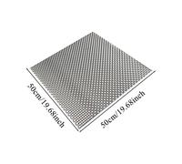Aluminum Exhaust Wrap, Auto Heat Shield, Car Pipe Protective Cover, 19.68 x 19.68 inches Lightweight Insulation Sheet, Engine Temperature Guard for Dads, Husbands, Adults and Friends