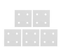 Aluminum Extrusion Profile Connector Plates 5Pcs | 4 - Hole Vertical Joining Board for 2040/6060 / 8080 Series | Heat & Oxidation Tolerant for Linear/Overlapping Connections (6060)