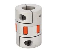 Aluminum Flexible Shaft Coupling 22mm | 10N·m Rated Torsion & 6000 RPM Speed | Star Coupler for Servo Motor/CNC Machine / 3D Printer | Vibration Dampening Connector