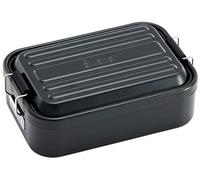 Aluminum fluffy tight lunch box 850ml [black]