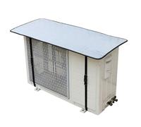 Aluminum Foil Air Conditioner Outdoor Machine Protector - Heat Reflector, Appliance Jacket | Waterproof UV Blocker Enclosure for Compressor Units, Foldable Insulation Wrap for Summer Sun Damage