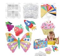 Aluminum Foil Art Kits for Kids, Kids Foil Art Set, Creative Foil Craft Kit, Foil Art Activity for Children, Aluminum Foil Craft, Fun Foil Art Projects, Kids Art Foil Stickers, Beginner Foil Art Kit