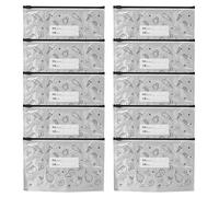 Aluminum Foil Zip Lock Storage Bags 10pcs | Reusable Stand-up Aluminum Foil Freezer Bags With Zip Lock, Ideal For Meat, Vegetables, Fruits, Meal Prep, Busy Parents, College Students, And Home Cooks