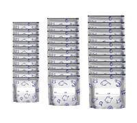 Aluminum Freezer Bags - Meat Seafood Freezer Zipper Storage Bags 30 Pieces