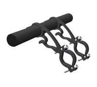 Aluminum Handlebar Extension, Alloy Mount Holder, Cycling Accessory with Lightweight Feature, Bike Supply with Double Clamp Details, Hardware Category, Extender Bar for Speedometer GPS Light
