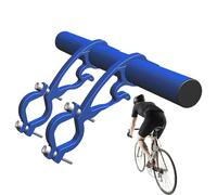 Aluminum Handlebar Extension, Alloy Mount Holder, Cycling Accessory with Lightweight Feature, Bike Supply with Double Clamp Details, Hardware Category, Extender Bar for Speedometer GPS Light