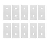 Aluminum Joining Plates 10Pcs | 2020/3030 / 4040 Series Vertical Connector | Industrial Reinforcement Brackets for Aluminum Frame Structures | 2 - Hole Design, 4-6mm Thick (4040)