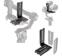 Aluminum L Bracket Vertical Horizontal Switching Quick Release Plate for Dji Ronin Rs2 Sc2 Zhiyun Weebill-s Gimbal Stabilizer Tripod Monopod And Slrs
