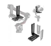 Aluminum L Bracket Vertical Horizontal Switching Quick Release Plate for Dji Ronin Rs2 Sc2 Zhiyun Weebill-s Gimbal Stabilizer Tripod Monopod And Slrs