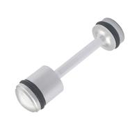 Aluminum Oil Diverter Barbell, Sturdy Pickup Tube Galley Plug Tool, Automotive Engine Replacement Part Enhances Lubrication Flow Efficiency Performance Reliability Upgrade