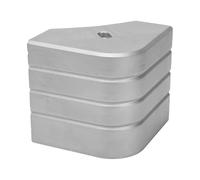 Aluminum Pontoon Guards - Heavy Duty Boat Corner Caps, Durable Marine Protection, Rustproof Edge Shield, Reinforced Dock Hardware | Strong Corners for Camping Fishing Roof Enclosures Home Business Use