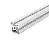 Aluminum profile 40x40L I-type slot 8 (light), silver anodized - CUTTING 2000mm to 3000mm / color: silver anodized, aluminum profile 40x40 assembly profile system profile 40 x 40 i, L 2250mm