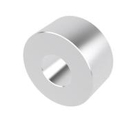 Aluminum Spacer 3/4" OD x 5/16" ID x Many Lengths Round by Metal Spacers Online (3/8" Length, 10)