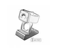 Aluminum stand for apple watch silver