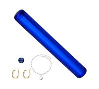 Aluminum Storage Tube, Travel Container, Airtight Pill Case, Durable Aluminum Alloy, Pocket-Size Compact, Cash Money Earrings Necklace Bracelet Rings, Portable Waterproof Storage 4.33x0.55 Inches