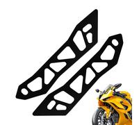 Aluminum Windshield Mount Kit, Adjustable Regulator Bracket, Anti-Slip Aluminum Alloy Support, Secure Windshield Attachment, for Riders Outdoor Biking Adventure Enthusiasts