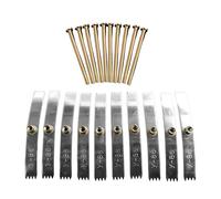 Aluminum Wire Box Repairer, 78x10mm, 10 Pieces Fix Tool, Metal Socket Repairer, Electrician Gear, Mounting Support, Fixing Outlets, Wall Box Recovery