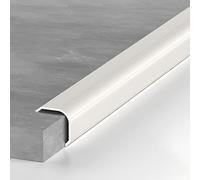 AluminumTrim - Protector de azulejos antihumedad y resistente a los impactos, 90 cm, fácil instalación rápida para paredes (Sle 4, 20 mm)