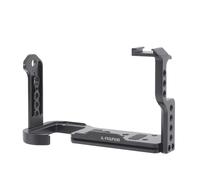 Alumnum - Jaula de cámara para placa de montaje de queso FX3 FX30, accesorio extenso para producción creativa de películas, jaula de aleación de aluminio