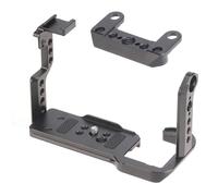 Alumnum - Jaula para cámara FX3 FX30, placa de montaje de queso, accesorio extenso para trípode y accesorio de producción de películas creativas