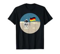 Alunizaje Alemán Astronauta Alemán Luna Camiseta