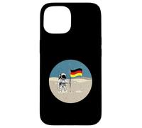 Alunizaje Alemán Astronauta Alemán Luna Carcasa para iPhone 15