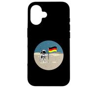 Alunizaje Alemán Astronauta Alemán Luna Carcasa para iPhone 16