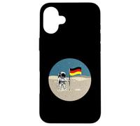 Alunizaje Alemán Astronauta Alemán Luna Carcasa para iPhone 16 Plus