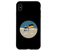 Alunizaje Alemán Astronauta Alemán Luna Carcasa para iPhone XS Max