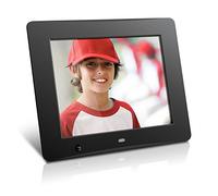 Aluratek ADMSF108F 8-Inch Digital Photo Frame with Energy Efficient Motion Sensor 4GB Built in Memory (Black)