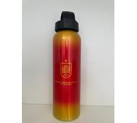 Alusport Bottles Selección Española de Fútbol Botella Aluminio 600ml Producto Oficial Roja y Amarilla