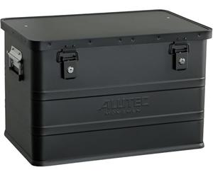 ALUTEC 11068BLACK Classic 68 - Caja de aluminio (68 L, 550 x 350 x 355 mm, 575 x 385 x 375 mm, caja de aluminio)