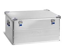 ALUTEC INDUSTRY 157 - Caja de aluminio (157 L, dimensiones interiores (largo x ancho x alto) 750 x 550 x 381 mm, a prueba de polvo y salpicaduras, caja de herramientas, caja de almacenamiento, peso