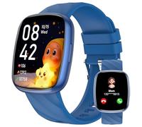 Alutoria Reloj Inteligente Niños-Smartwatch con Podómetro 120+ Modos Deporte Monitor de Sueño Despertador IP68 Pulsera Actividad Niños-Reloj Digital para niño 5 a 16 Años Regalo Azul
