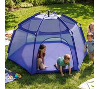 Alvantor Playpen Play Yard Space Canopy Fence Pin 6 paneles Pop Up Plegable y Portátil Ligero Seguro Indoor Outdoor Bebés Bebés Niños Niños Animales 7'x7'x114" Patent Navy