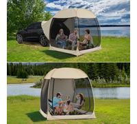 Alvantor Pop Up Screen House, 4 in 1 Outdoor Camping Tent,7'x7' Screen Room with Mosquito Netting, SUV Tent with Carry Bag, Instant UV Resistant Sun Shelter for Garden, Patio, Backyard