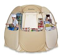 Alvantor Tienda de campaña desplegable - Tienda de campaña para Eventos - Toldo desplegable de 12 x 12 Pulgadas para Actividades comerciales - Refugios solares de Camping - Beige