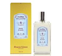 Alvarez Gomez Flores Mediterráneas, Jazmín de Noche, Eau de Toilette, Floral, 150 Mililitros