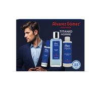 Alvarez Gómez Agua de perfume EDP Titanio para hombre Estuche 150 ml