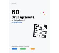 Álvaro Funes - Título: 60 Crucigramas de Cultura General en Letra Grande: Pasatiempos tipo autodefinido con soluciones